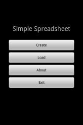 download Simple Spreadsheet free ads apk